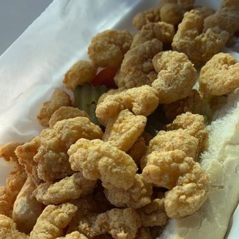 The Little Griddle - Shrimp Po Boy - Food Stands Near Me - Meridian, Mississippi The Little Griddle - Shrimp Po Boy - Food Stands Near Me - Meridian, Mississippi