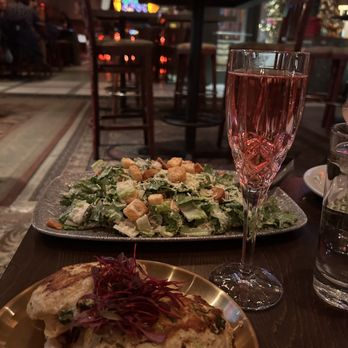 Devil's Advocate - Forsbergs Crab, Cake Caesar Salad for Table, trophy wife cocktail - Bars Near Me - Minneapolis, Minnesota