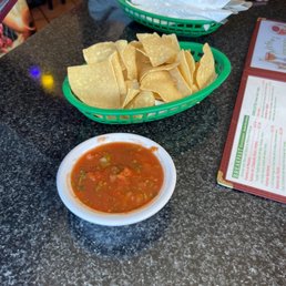 Chips and salsa Chips and salsa