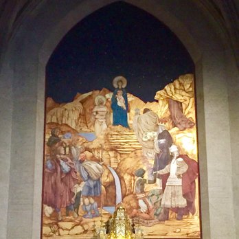 Grace Cathedral - Mural by Jan Henryk De Rosen - Churches Near Me - San Francisco, California