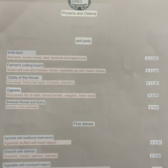 Osteria Zi’MEO - Pizza Near Me - Barga, LU