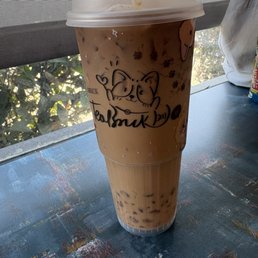 House milk tea with agar jelly House milk tea with agar jelly