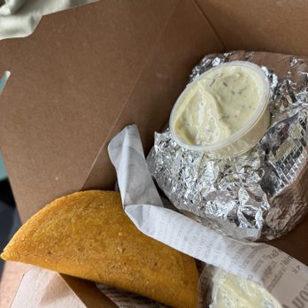 Chama Venezuelan Coffee - Chicken empanada - Coffee & Tea Near Me - Topeka, Kansas Chama Venezuelan Coffee - Chicken empanada - Coffee & Tea Near Me - Topeka, Kansas