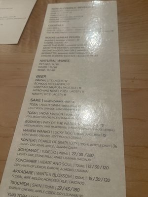 Menu photo 5 Sukeban New Orleans, LA