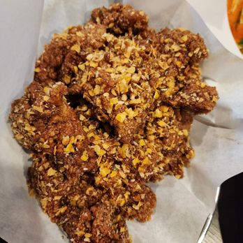 bb.q Chicken - Garlic crunch boneless chicken - Chicken Wings Near Me - Cupertino, California bb.q Chicken - Garlic crunch boneless chicken - Chicken Wings Near Me - Cupertino, California