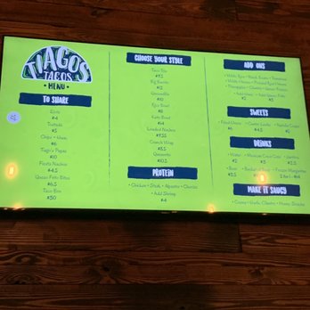 Tiagos Tacos - Menu - Mexican Near Me - Miami, Florida Tiagos Tacos - Menu - Mexican Near Me - Miami, Florida