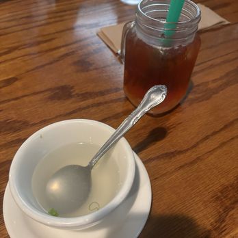 Black Ginger - Clear Onion Soup and Watermelon Tea - Sushi Bars Near Me - Greensboro, North Carolina