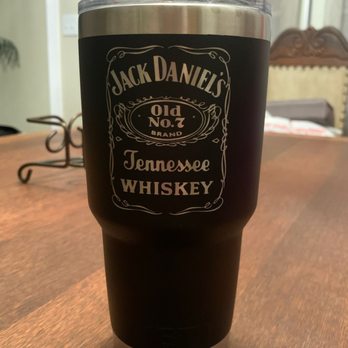 ICRAFTS - Yeti tumbler, Jack Daniel's custom design - Engraving Near Me - Glendale, California