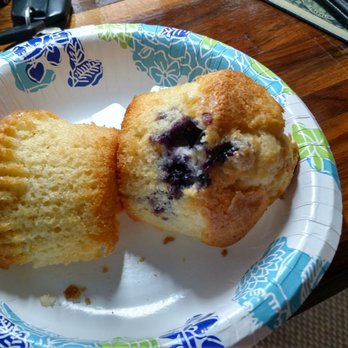 Panera Bread - The three blueberries in my entire muffin on the outside  edge. - Salad Near Me - Scottsdale, Arizona