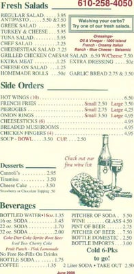 Menu photo 8 La Bella Pizza Easton, PA Menu photo 8 La Bella Pizza Easton, PA