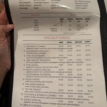 DeVino's Pizza & Pasta - Pizza menu - Pizza Near Me - Pleasant Hill, California