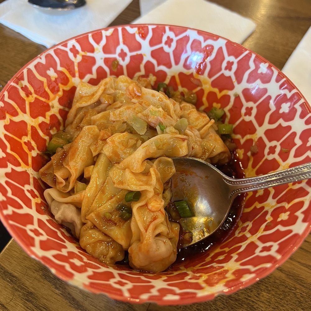 Liang's Village - Spicy Red Oil Mini Wonton () (15 pcs) - Taiwanese Near Me - Cupertino, California Liang's Village - Spicy Red Oil Mini Wonton () (15 pcs) - Taiwanese Near Me - Cupertino, California
