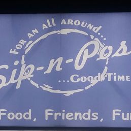 Sign says it all   Food Friends  Fun