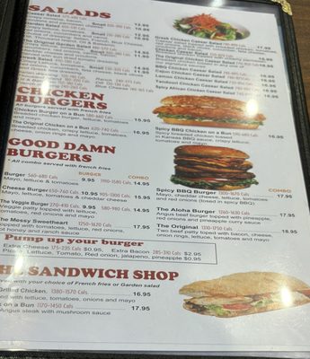 Menu photo 6 Wing House Mount Forest, ON