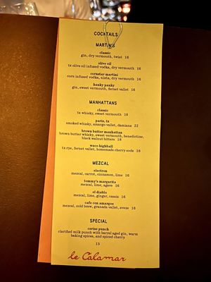 Menu photo 4 Le Calamar Austin, TX