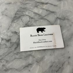 Black Bear Leather & Home