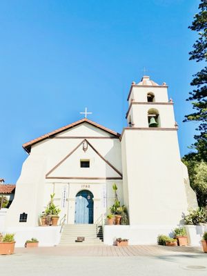 Mission Basilica San Buenaventura 1782 by null