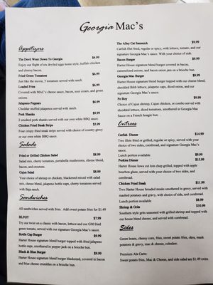 Menu photo 4 Georgia Mac's Springfield, MO