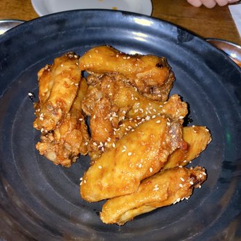 Ohn Korean Eatery - Soy garlic wings - Korean Near Me - Houston, Texas Ohn Korean Eatery - Soy garlic wings - Korean Near Me - Houston, Texas