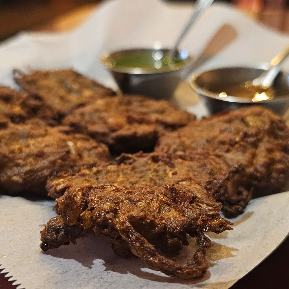 Cumin Restaurant - Vegetable Pakora. A little on the well done side. - Indian Near Me - Santa Rosa, California Cumin Restaurant - Vegetable Pakora. A little on the well done side. - Indian Near Me - Santa Rosa, California