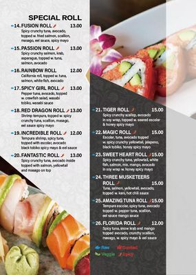 Menu photo 6 Hanabi Sushi Hibachi Ramen Hudson, FL