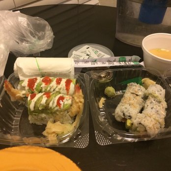 Roll Call - Green train and Philadelphia roll. The green train is so delicious! Skip the Philly, nothing special. Total was 19.50 with Yelp discounts. - Sushi Bars Near Me - Los Angeles, California Roll Call - Green train and Philadelphia roll. The green train is so delicious! Skip the Philly, nothing special. Total was 19.50 with Yelp discounts. - Sushi Bars Near Me - Los Angeles, California
