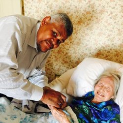 Fijian Care Givers - The Famous Client who had a rolled on a 7% grade and cared by Fijian Caregivers to the last Breathe.