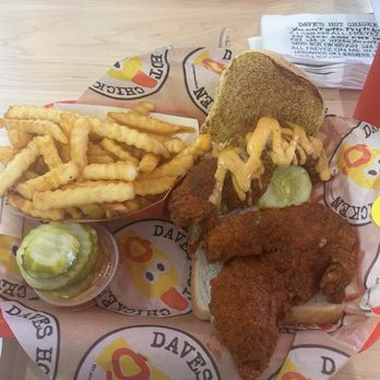 Dave's Hot Chicken - Slider/tender combo - Chicken Shop Near Me - Richmond, Virginia Dave's Hot Chicken - Slider/tender combo - Chicken Shop Near Me - Richmond, Virginia
