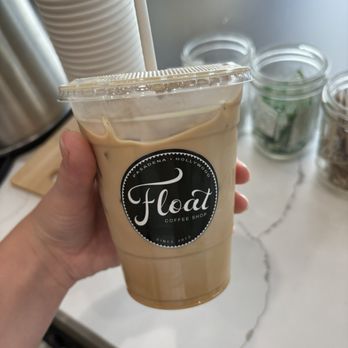 Float Hollywood - Iced vanilla latte - Coffee & Tea Near Me - Los Angeles, California