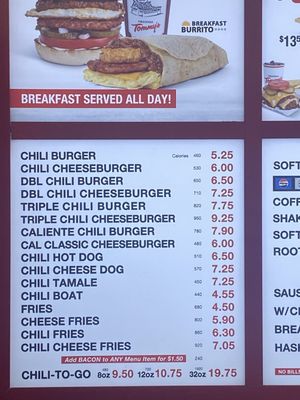 Menu photo 6 Original Tommy's Los Angeles, CA Menu photo 6 Original Tommy's Los Angeles, CA