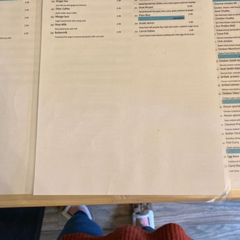 Dosa Point - Menu (back) - Indian Near Me - Menlo Park, California