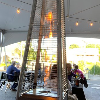 Angelina's Ristorante & Wine Bar - a patio with a gas heater - Italian Near Me - Ogunquit, Maine Angelina's Ristorante & Wine Bar - a patio with a gas heater - Italian Near Me - Ogunquit, Maine