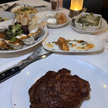 Sullivan's Steakhouse - RIBEYE, CREAM-STYLE SPINACH - Steakhouses Near Me - Anchorage, Alaska