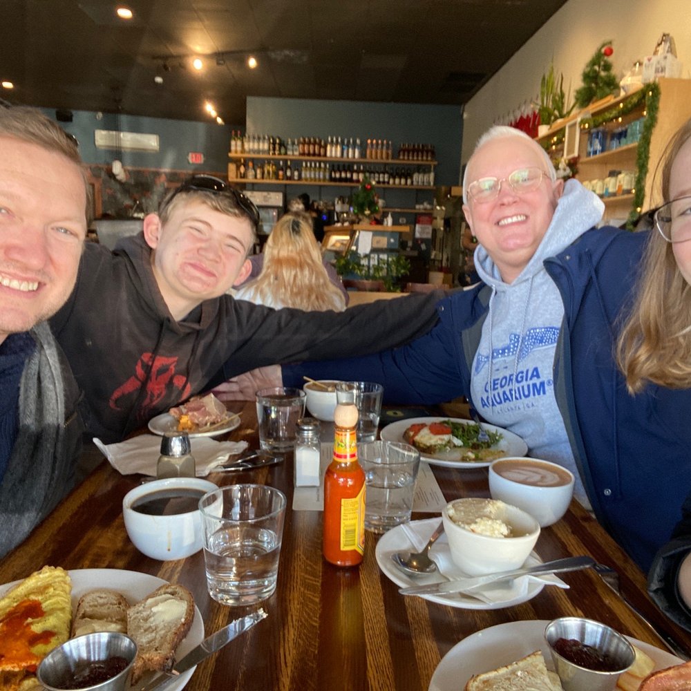 Frothy Monkey - Our food came quick and we were excited to tuck in! - Coffee & Tea Near Me - Nashville, Tennessee