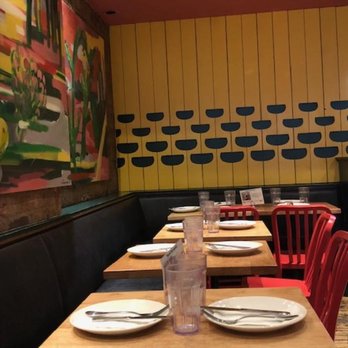 Empanada Mama - Hell's Kitchen - Love the decor and pops of color! - Latin American Near Me - New York, New York Empanada Mama - Hell's Kitchen - Love the decor and pops of color! - Latin American Near Me - New York, New York