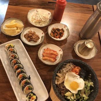 Gung Chae - Hot Stone Pot Veggie Bibimbap, Kimbap and Banchan - Korean Near Me - Las Vegas, Nevada Gung Chae - Hot Stone Pot Veggie Bibimbap, Kimbap and Banchan - Korean Near Me - Las Vegas, Nevada