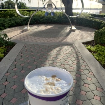 Contemporary Grounds - Can't beat these views for your morning coffee! - Cafes Near Me - Lake Buena Vista, Florida