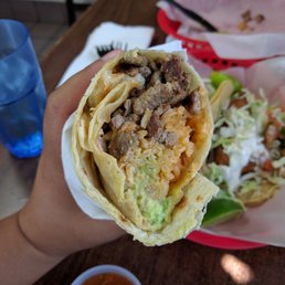 Surf and Turf Burrito