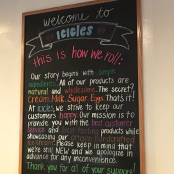 ICICLES - All about Icicles - Ice Cream & Frozen Yogurt Near Me - San Jose, California ICICLES - All about Icicles - Ice Cream & Frozen Yogurt Near Me - San Jose, California