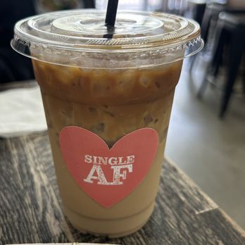 Qreate Coffee + Studio - Rose and strawberry Latte called Red flag. - Coffee & Tea Near Me - Orlando, Florida Qreate Coffee + Studio - Rose and strawberry Latte called Red flag. - Coffee & Tea Near Me - Orlando, Florida