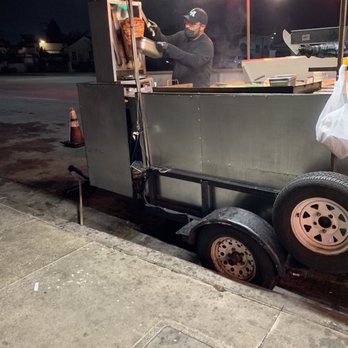 Chef Chuyitos Taquería - Al pastor and the truck before they decorated it - Food Stands Near Me - El Monte, California