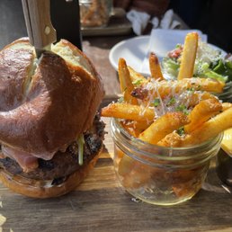 My Boy Blue burger