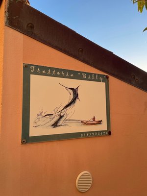 Photo of Trattoria dal Billy - Manarola, SP, IT. Restaurant sign