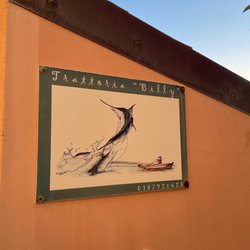 Trattoria dal Billy - Restaurant sign