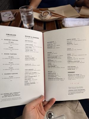Menu photo 1 Saru Sushi Bar San Francisco, CA Menu photo 1 Saru Sushi Bar San Francisco, CA