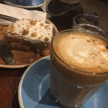 Kurtosh - Carrot cake and latte - Coffee & Tea Near Me - Randwick, NSW Kurtosh - Carrot cake and latte - Coffee & Tea Near Me - Randwick, NSW