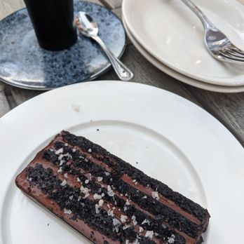 Aba - Isot Double Chocolate Cake - Mediterranean Near Me - Austin, Texas