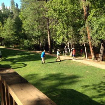 Kohl's Ranch Lodge - Great place to play croquet borrowed from the front desk. - Hotels Near Me - Payson, Arizona
