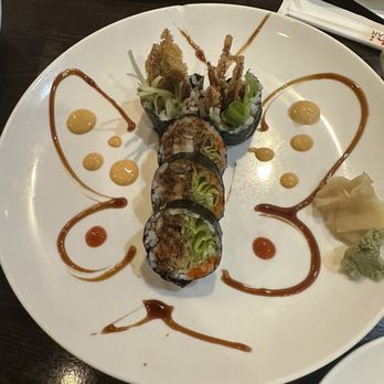 Corner Sushi - Great tasting soft shell crab sushi! - Sushi Bars Near Me - St. Augustine, Florida
