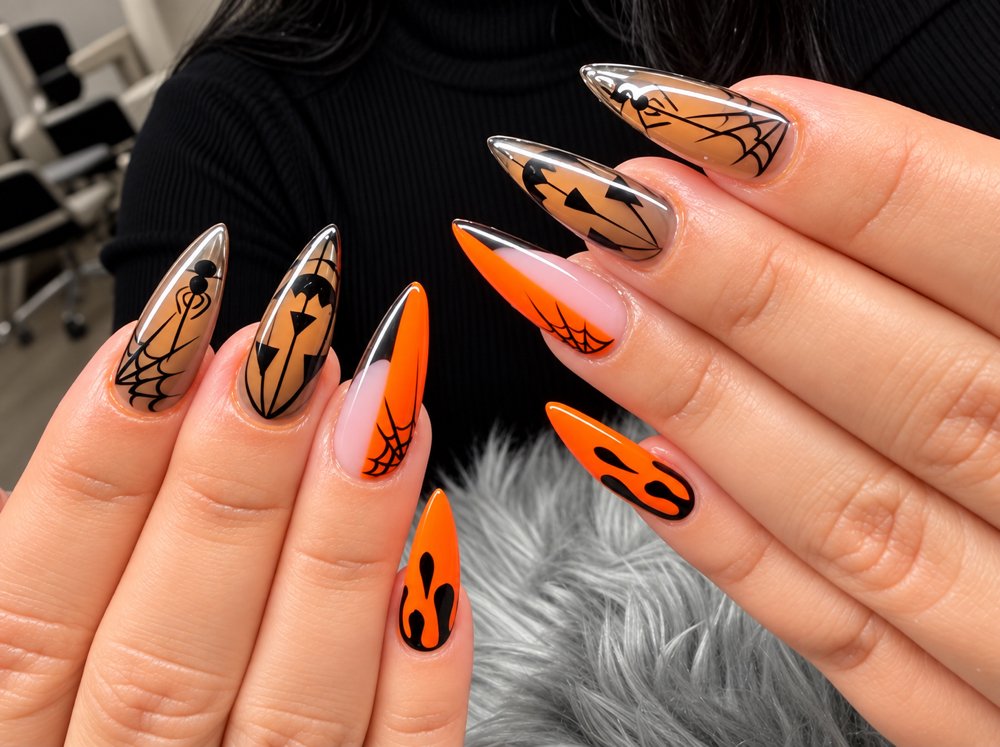 K&D Nails Salon Logo
